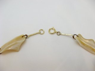 ヴィンテージ シェルネックレス画像