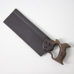 イギリス アンティーク ノコギリの画像