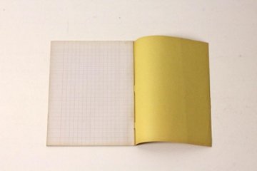 フランス ヴィンテージ ノート 黄画像