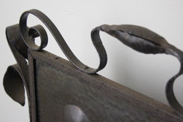 イギリス アンティーク ファイヤースクリーン画像
