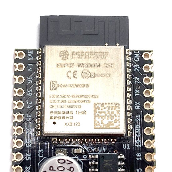 電池2,3本で動作するESP32-DevKitC互換機画像