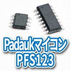Padaukマイコン PFS123(PFS173)の画像