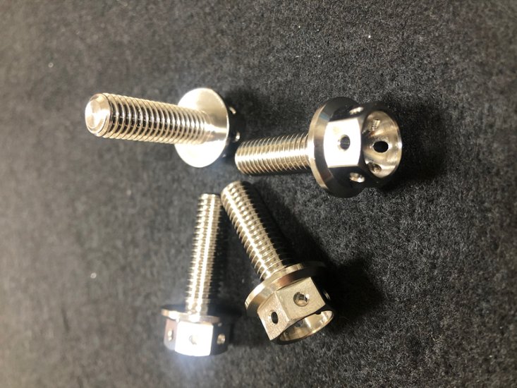 【Ｈ－ＦＣＡ－３】　ＫＯＯＤ　ＨＯＮＤＡ　クロモリブレーキキャリパーボルト　フロント用画像