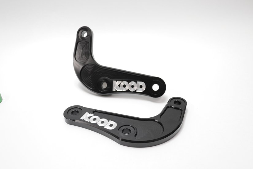 【Ｋ－ＬＰ－０３１－ＢＫ】ＫＯＯＤ　ＫＡＷＡＳＡＫＩ　リアサス　リンクプレート＆ボルト・ナットセット画像