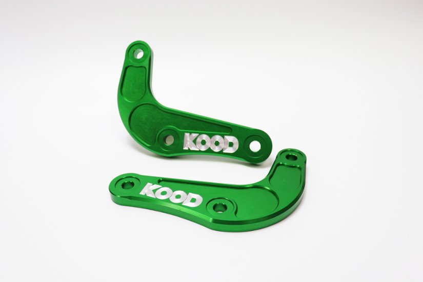 【Ｋ－ＬＰ－０３１－ＧＲ】ＫＯＯＤ　ＫＡＷＡＳＡＫＩ　リアサス　リンクプレート＆ボルト・ナットセット画像