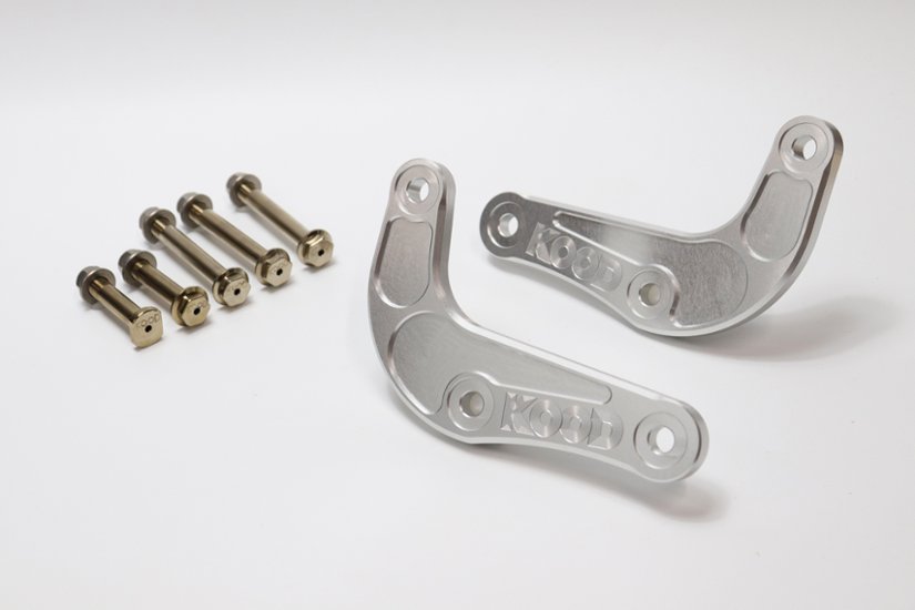 【Ｋ－ＬＰ－０３１－ＳＬ】ＫＯＯＤ　ＫＡＷＡＳＡＫＩ　リアサス　リンクプレート＆ボルト・ナットセット画像