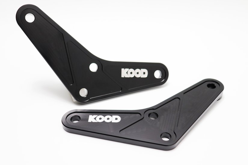 【Ｋ－ＬＰ－０３２－ＢＫ】ＫＯＯＤ　ＫＡＷＡＳＡＫＩ　リアサス　リンクプレート＆ボルト・ナットセット画像