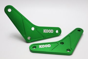 【Ｋ－ＬＰ－０３２－ＧＲ】ＫＯＯＤ　ＫＡＷＡＳＡＫＩ　リアサス　リンクプレート＆ボルト・ナットセット画像