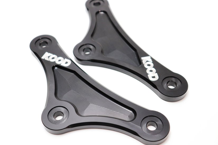 【Ｋ－ＬＰ－００１－ＢＫ】ＫＯＯＤ　ＫＡＷＡＳＡＫＩ　リアサス　リンクプレート＆ボルト・ナットセット画像