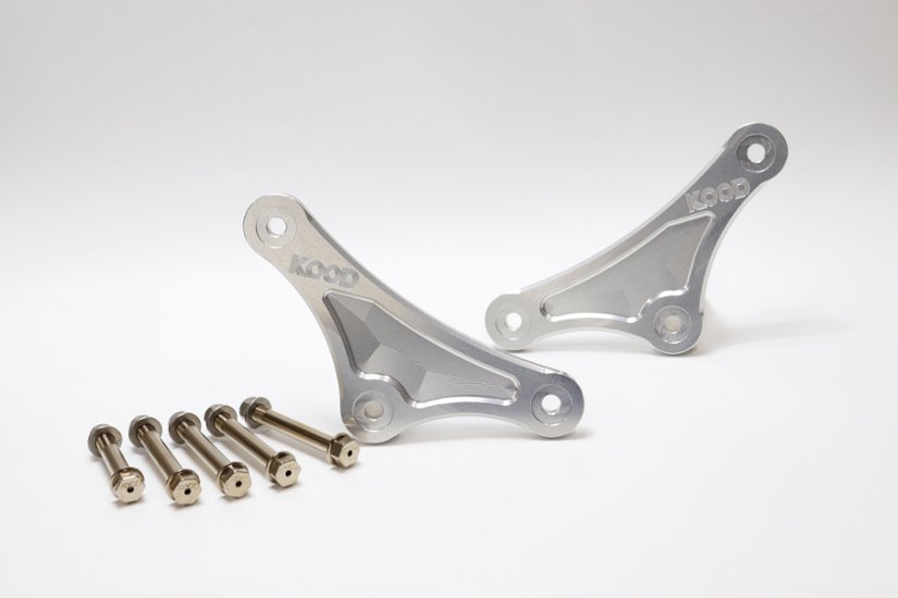 【Ｋ－ＬＰ－００１－ＳＬ】ＫＯＯＤ　ＫＡＷＡＳＡＫＩ　リアサス　リンクプレート＆ボルト・ナットセット画像