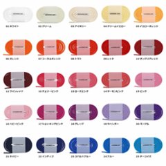 【10サングリアレッド】セレクトショップ御用達 701-M ・ロー引き・丸・3.5mm・50色画像