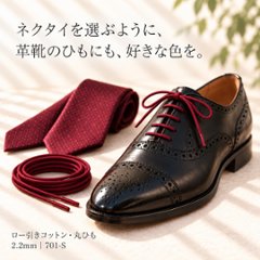 【定番】セレクトショップ御用達 701-S・ロー引き・丸・2.2mm・51色の画像