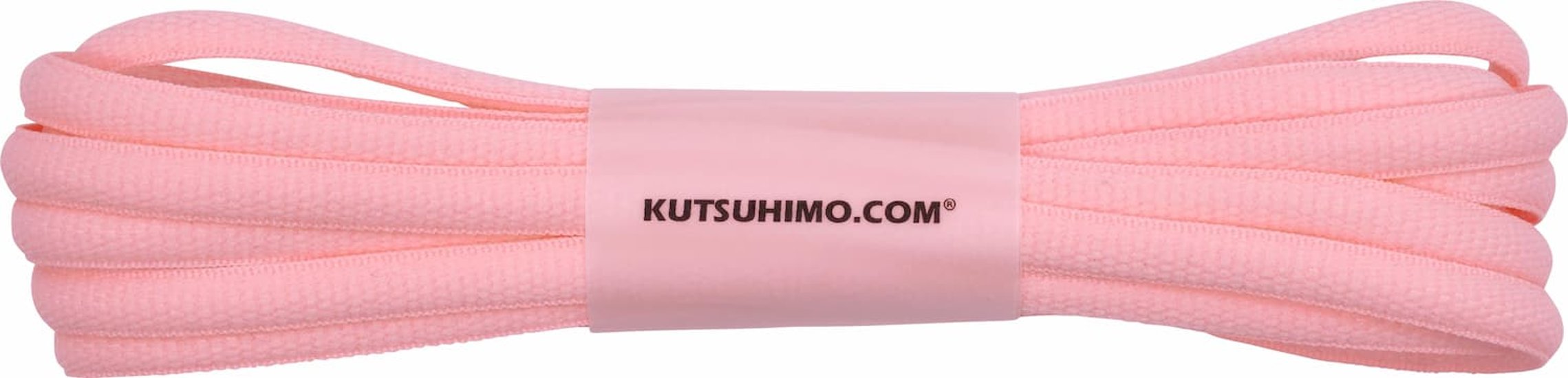 【03ピンク】 オーバル型靴ひも 約7mm幅画像