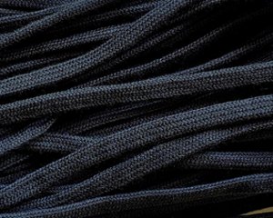 【OUTLET】アクリル＃31Aブラックシューレース(8mm幅)の画像