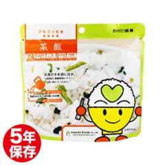 希望食品 アルファ化米保存食 菜飯（なめし）の画像