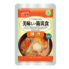 UAA食品 美味しい防災食 豚汁 5年 180gの画像