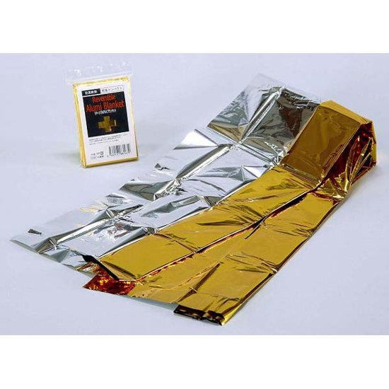 リバーシブルアルミブランケット 防災グッズ 防災シート アルミシート画像