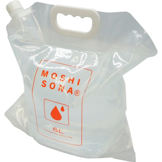 リュック型 de 給水袋 6Ｌ 19860 給水バッグ 防災グッズ 防災用品 備蓄 災害 緊急 非常画像