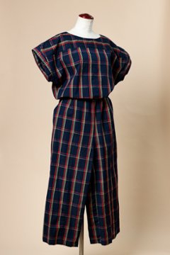 服の型紙_KP-029_オールインワン・ワンピース（裏なし）の画像