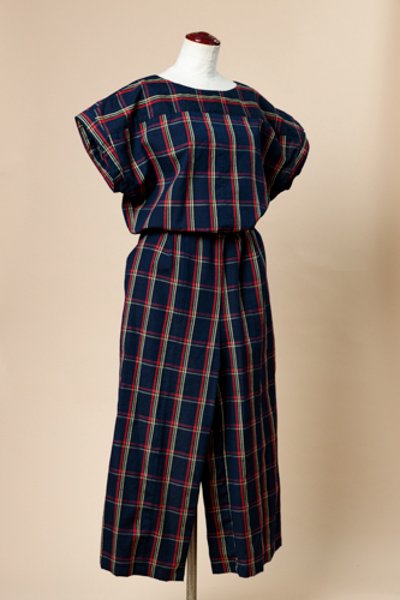 服の型紙_KP-029_オールインワン・ワンピース（裏なし）の画像