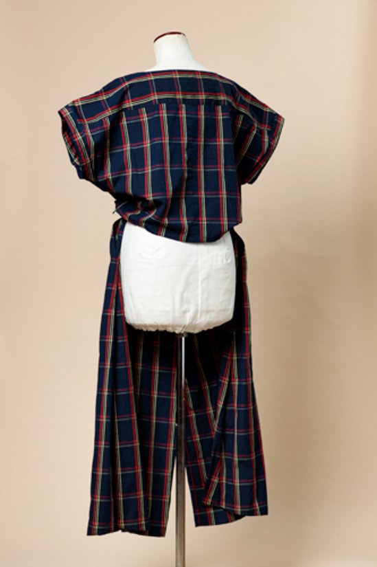 服の型紙_KP-029_オールインワン・ワンピース（裏なし）画像