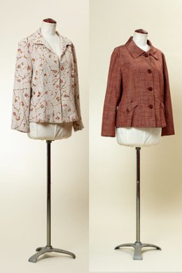 服の型紙_衿つきジャケット KD-098A_B(裏付き、ポケット無し)の画像