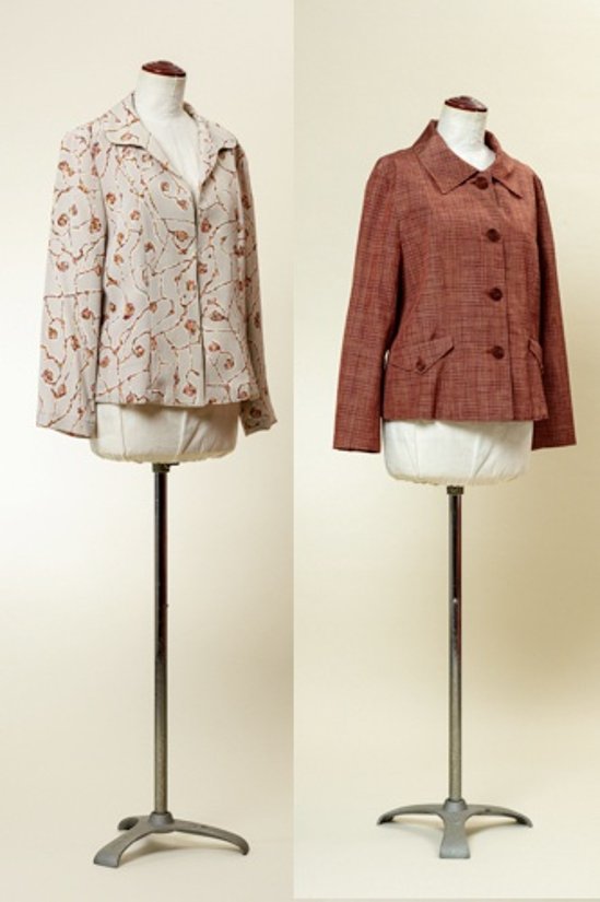 服の型紙_衿つきジャケット KD-098A_B(裏付き、ポケット無し)画像