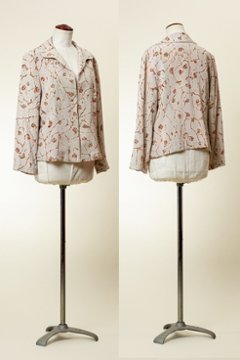 服の型紙_衿つきジャケット KD-098A_B(裏付き、ポケット無し)画像