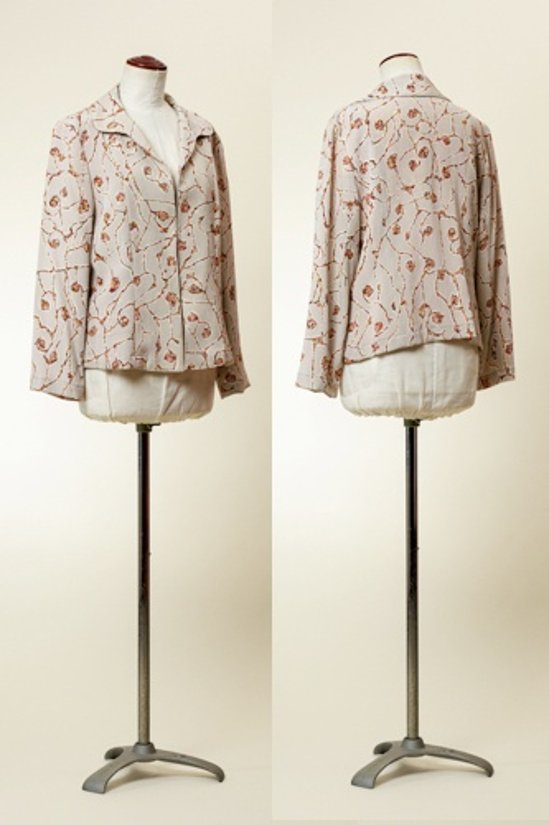 服の型紙_衿つきジャケット KD-098A_B(裏付き、ポケット無し)画像