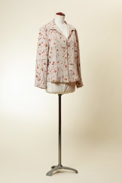 服の型紙_衿つきジャケット KD-098A_B(裏付き、ポケット無し)画像