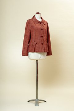 服の型紙_衿つきジャケット KD-098A_B(裏付き、ポケット無し)画像