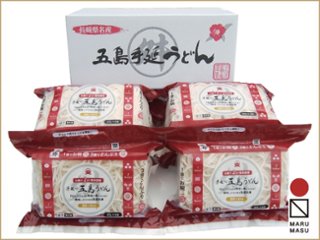 MR-30（冷凍）五島手延うどん　「七椿」　360ｇ(60ｇ×6)×6入｜お手軽簡単、調理時間3分・お鍋やお夜食におススメ画像