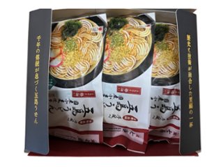 【送料無料】（冷凍）五島手延うどん　「七椿」　196ｇ×6入・お歳暮ギフト詰合せセット｜お歳暮好適品の画像