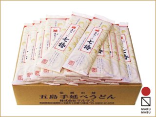 五島手延べうどん「七椿」（国産小麦使用）200ｇ　40袋詰合せ｜美味しさたっぷり、贈答品にもおススメ画像