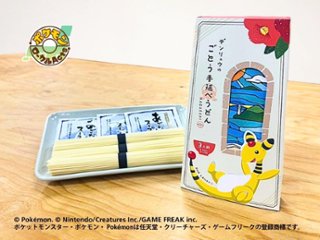 デンリュウのごとう手延べうどん｜　九州小麦、五島列島の塩・椿油使用　ポケモンローカルActsの画像