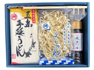 【送料無料】地獄炊きセット　五島手延うどん・お歳暮ギフト詰合せセット｜お歳暮好適品　の画像