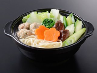 （冷凍）五島手延うどん　「七椿」　60ｇ×6｜お手軽簡単、調理時間3分・お鍋やお夜食におススメ画像