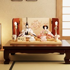 雅泉作 芥子親王 コンパクト平飾りの画像