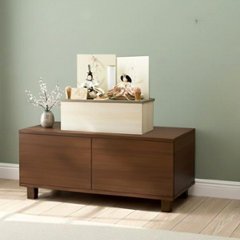 超コンパクトサイズのインテリア雛人形収納飾りの画像