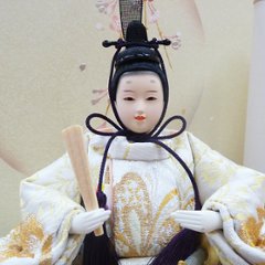 超コンパクトサイズのインテリア雛人形収納飾り画像