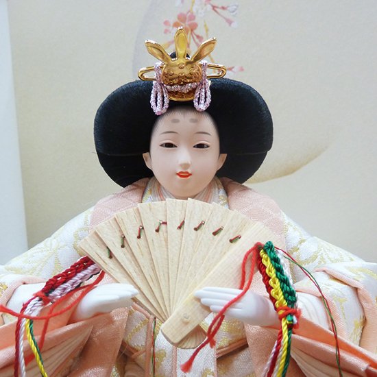 超コンパクトサイズのインテリア雛人形収納飾り画像