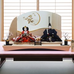 平安寿峰作 京九番 京舞親王 LED照明付き平飾りの画像