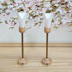 道翠工房  正絹衣裳着 白木造り親王飾り画像