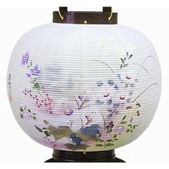 絹11号天然木茶塗　二重　芙蓉の塔　大内行灯画像