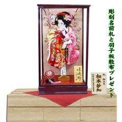 宝童作　１７号　嵯峨プレミアム羽子板飾りの画像