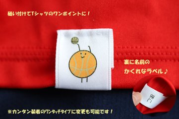 バスケ（ワンタッチ/縫い付け）25㎜巾　２枚入りの画像