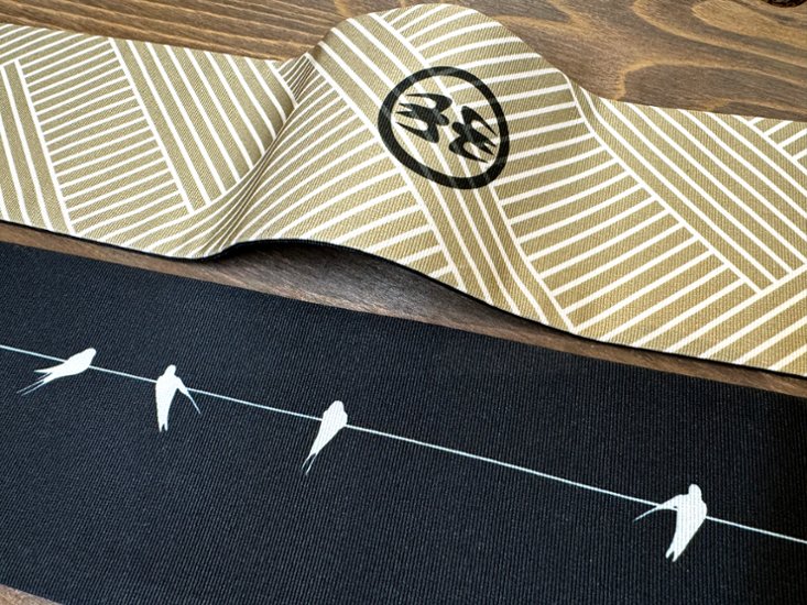 つばめ家紋＜角帯＞　長さ約410cm画像