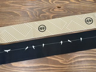 つばめ家紋＜角帯＞　長さ約410cm画像