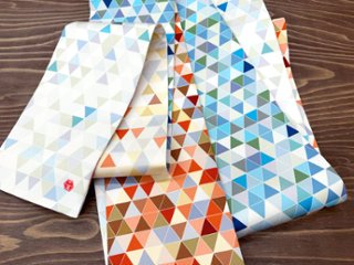 モザイク２＜半幅帯＞　長尺約430cm画像