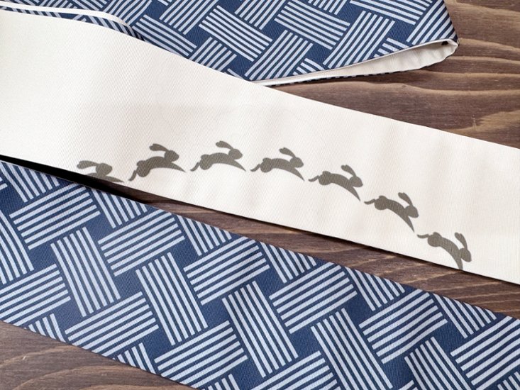 うさぎ＜角帯＞　長さ約410cm画像